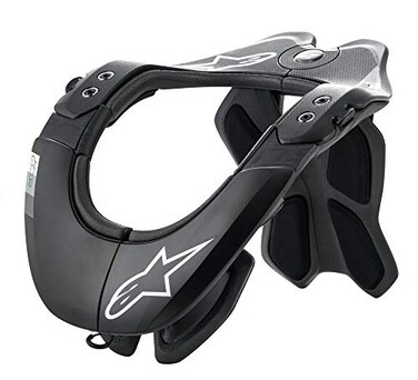 Alpinestars 6500019 Bionic Neck Support Tech 2 XSM Black Cool Grey BlackCool Gray XSM
