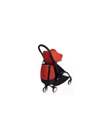 Stokke YOYO Bag Red Provides Additional Sturdy Storage on the YOYO2 Stroller Includes Wheel Base Hooks