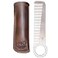 HideDrink Hide Drink Rustic Comb Case Comb NOT Included Protector Holster Stylish Sleeve Personal Care Barber Accessories Full Grain Leather Handmade Bourbon Brown