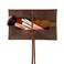 Heather's Heathers Rectangular Makeup Brush Organizer Bourbon Brown Leather Handmade Drawstring Closure
