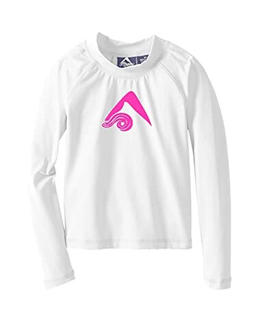 Kanu Surf Girls Keri UPF 50 Long Sleeve Rashguard White Medium 10