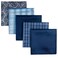 Retreez 5 Piece Assorted Woven Microfiber Premium Pocket Square Gift Box Set Set 001