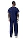 Sivvan Unisex Scrubs Classic VNeck Top Drawstring Pants Scrub Set S8400 Navy M