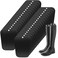 Coume 30 Pieces 15 Pairs Boot Shapers Form Inserts Keeper Tall Boots Support Holders for Women Men10 InchBlack