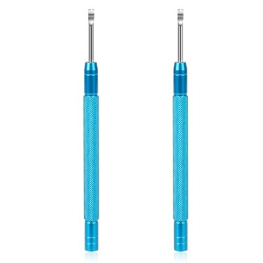 KALIONE 2 Packs Watch Hand Remover Tools Professional Watchmaker Repair Tools Multifunction Puller Watch Hand Remover Setting Tool for Watchhands Repair Replace Blue
