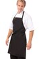 Chef Works Unisex Bib Apron Black One Size