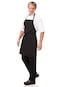 Chef Works Unisex Bib Apron Black One Size
