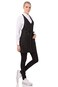 Chef Works Unisex VNeck Tuxedo Apron Black One Size