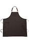 Chef Works Unisex Boulder Chefs Bib Apron Brown Black One Size