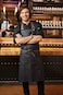 Chef Works Unisex Boulder Bib Apron Brown Black One Size