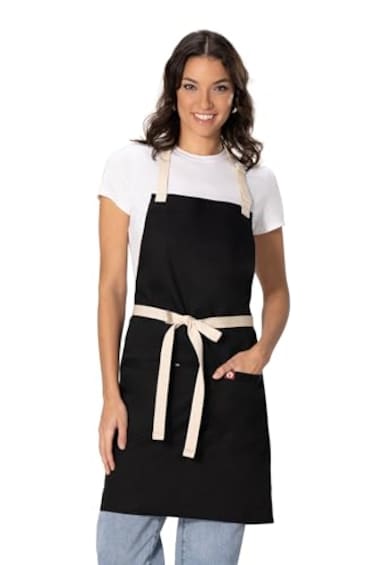 Chef Works Unisex Ridgewood Apron Black One Size