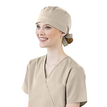 Wink WonderWORK Scrubs for Unisex Tie Back Scrub Cap