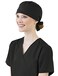 WINK WonderWink Mens Tie Back Scrub Cap Black