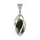 Starborn Rough Moldavite Silver Cage Pendant 35