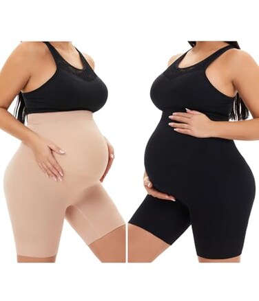 KUNINDOME Maternity Shaper Nude Black XLarge