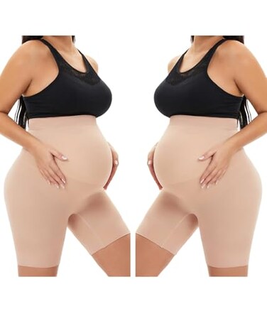 KUNINDOME Maternity Shaper 2 Pack of Nude Medium