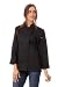 Chef Works Womens Sofia Chef Coat Black XSmall