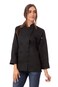Chef Works Womens Sofia Chef Coat Black XSmall