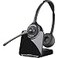 Plantronics PLCS520 Binaural Wireless Headset System BlackSilver