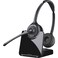 Plantronics PLCS520 Binaural Wireless Headset System BlackSilver