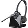 Plantronics PLCS520 Binaural Wireless Headset System BlackSilver