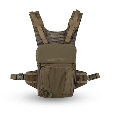 Eberlestock Recon Modular Bino Pack Advanced Binocular Harness System with Customizable Attachments Dry Earth Small