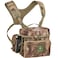 Wild Cedar Binocular Harness Chest Pack with Rangefinder Pouch Bino Harness with Rain Cover for Hunting