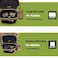 Wild Cedar Binocular Harness Chest Pack with Rangefinder Pouch Bino Harness with Rain Cover for Hunting