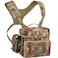 Wild Cedar Binocular Harness Chest Pack with Rangefinder Pouch Bino Harness with Rain Cover for Hunting