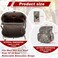 Locmeo Binoculars Harness Chest Pack with Rangefinder Pouch and Hand Warmer Pockets Adjustable Shoulder Strap Ideal for Hunting Hiking