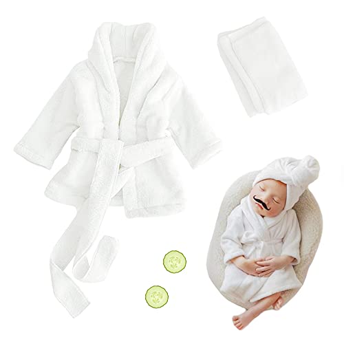 mghouse Mghouse Newborn Photography Props Bathrobe Outfits 06 MONTHS
