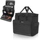 XIDIHF DoubleLayer Desktop PC Tower Carrying Case Travel Storage Bag for Computer Chassis Keyboard Mouse Cables and Accessories Bag Only Black