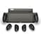 Savage Raven by Skull Co GripCase Soft Protective Case with Replaceable Grips to fit All Hands Sizes for Nintendo Switch 2Black