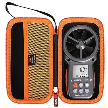 FBLFOBELI Hard Carrying Case for BTMETER BT100 Handheld Anemometer