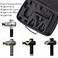 BUBM Case for Hypervolt 2 ProHypervolt Plus with 5 Head AttachmentsWaterproof Shock Resistant Carrying Case for Hyperice Hypervolt Massage Device