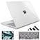May Chen Compatible with Microsoft Surface Laptop Go 3 Go 2 Go 1 124 Inch Model 1943 2013 2023 2022 2020 Release Plastic Hard Shell Case with Screen Protector Keyboard Cover Crystal Clear