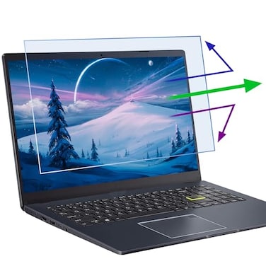 ANTOGOO V 2 Pack 16 Inch Anti Blue Light Laptop Screen Protector Reduce Eye Strain Anti Glare Screen Protector for 16 with 1920x1200 Resolution Laptops