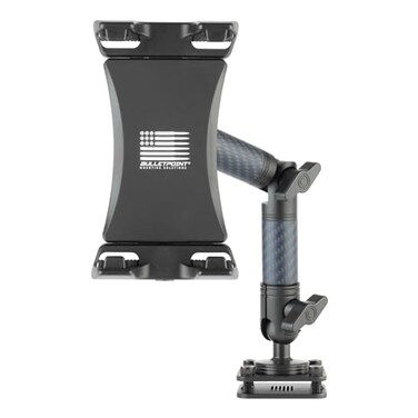 Bulletpoint Heavy Duty Vehicle Tablet Mount with Adjustable Mounting Arm Articulating Joint 20mm AMPS Ball Dash Mount
