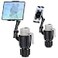 Peastrex Cup Holder Tablet Mount Ipad Cup Holder Car Mount with Adjustable Arm for Tablet iPhone 311in iPad Pro Air Mini Fire iPhone 15 Galaxy S24 Z Fold 5