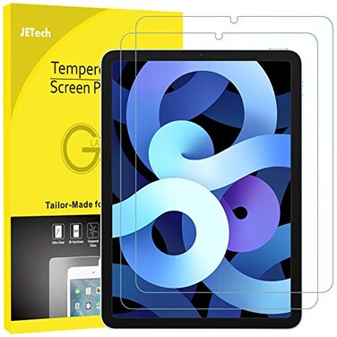 JETech Screen Protector for iPad Air 54 109Inch 20222020 Model 5th4th Generation Tempered Glass Film 2Pack