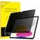 JETech Privacy Screen Protector for iPad A16 11th10th Generation 20252022 AntiSpy Tempered Glass Film