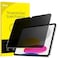 JETech Privacy Screen Protector for iPad A16 11th10th Generation 20252022 AntiSpy Tempered Glass Film