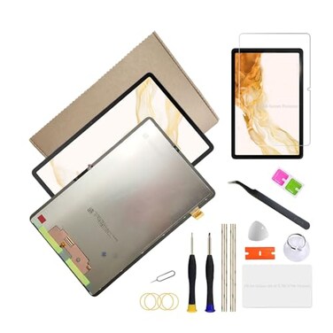 MFLDSFLHM tab s8 Touch Screen Replacement LCD Display Parts for Samsung Galaxy tab s8 X700 X700u X706 110 Inches with tab s8 Screen Protector Glass not fit for Galaxy tab s8 Plus X800 Version