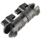 Bulletpoint 4 Aluminum Mounting Arm Dual 1 Socket Connector Ends Compatible with 1 Inch Ball Mounts