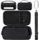 co2CREA Hard Case and Silicone Case Replacement for Bose New SoundLink Flex 2nd GenBose SoundLink Flex Bluetooth Portable Speaker Protective Case with Carabiner and Shoulder Strap Black Case