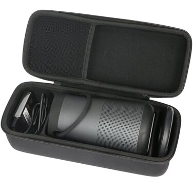 khanka Hard Travel Case Replacement for Bose SoundLink Revolve Revolve Series II Portable and LongLasting Bluetooth 360 Speaker Fits Charging AccessoriesCase Only