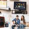 1Mii 24GHz Wireless Audio Transmitter Receiver Set 1 TX1 RX for TV 262Ft80M Long Range 25ms Low Latency with AUX RCA inOut Wireless Audio Adapter for TV PC Powered Speaker Amplifier Soundbar
