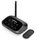 Avantree Oasis Plus 2 Bluetooth Transmitter for TV with Remote Volume Control Supports Two Headphones aptXAdaptive Soundbar Passthrough for Optical or AUX TVs