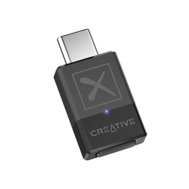 Creative BTW5 Smart Bluetooth 53 Audio Transmitter with aptX Adaptive HighResolution 24bit 96 kHz Audio DeviceSwitching Function Works with PCMacGaming Consoles