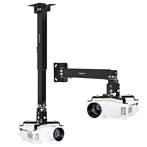 ماونت إت! Mount-It! mount-it Mountit Projector Ceiling Mount And Wall Mount With Adjustable Arm Proj 40 LB